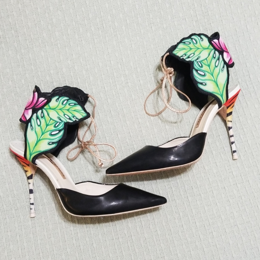 Sophia Webster Rousseau point 100 jungle heel